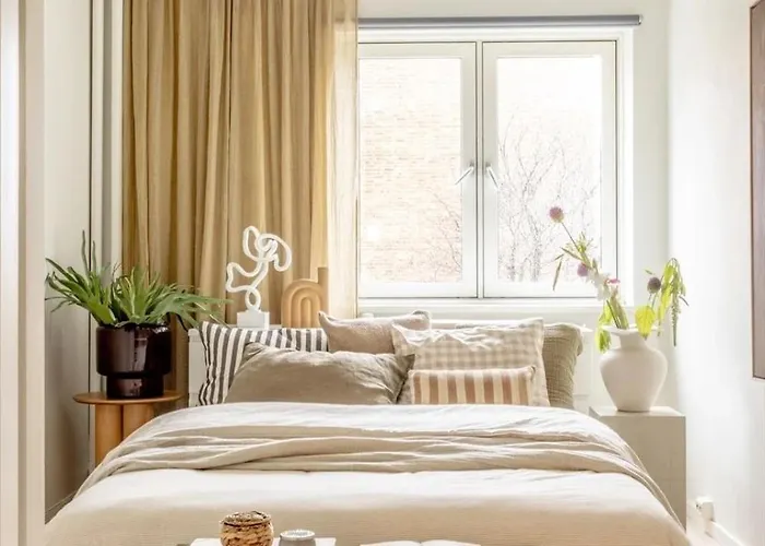公寓 Modern 4br Flat At Gruenerlokka, 1 Min Walk To Tram 奥斯陆