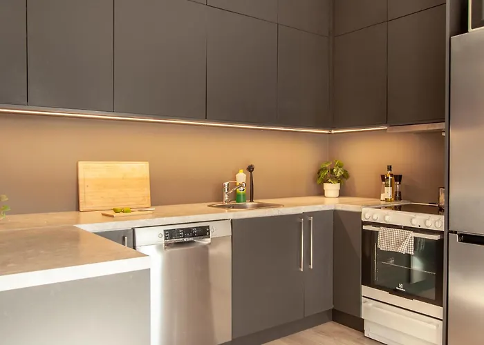 Modern 4br Flat At Gruenerlokka, 1 Min Walk To Tram *